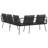  Sofa Black, Dark Grey