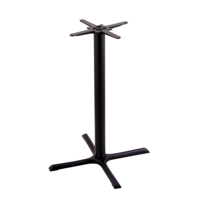 40 po de hauteur, base de table croisée