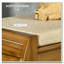 Banc à chaussures avec armoires de rangement, banc d'entrée en bambou avec coussin de siège, 3 portes, support latéral et compartiment caché pour le couloir, brun
