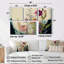 Painted Blossoming Wildflowers I - Art traditionnel, impressions sur toile 4 pièces-1386867930-1386867941