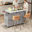 139 cm W Kitchen Island with-824862638