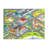KC Cubs: Educational Rug: City Streets Road Map - 5x7' Playmat - Interactive Toy Car Route, Activity Area Carpet, Bedroom-Classroom, Baby-Toddler-Kids-1192698657