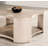 1Pc Coffee Table With Open Storage
