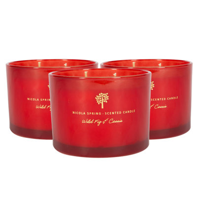 Nicola Spring Wild Fig & Cassis Soy Wax Scented Candle