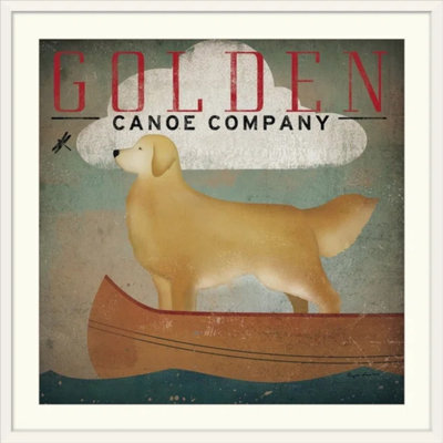 " Golden Dog Canoe Co " by Ryan Fowler