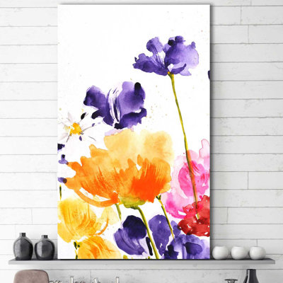 " Watercolor Splashes "
