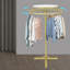 51.8In Rotating Round Clothing Rack, Clothing Display Rack