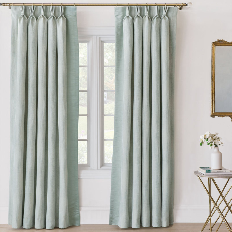 Danae Room Darkening Curtain, 20" W x 120" L, Right