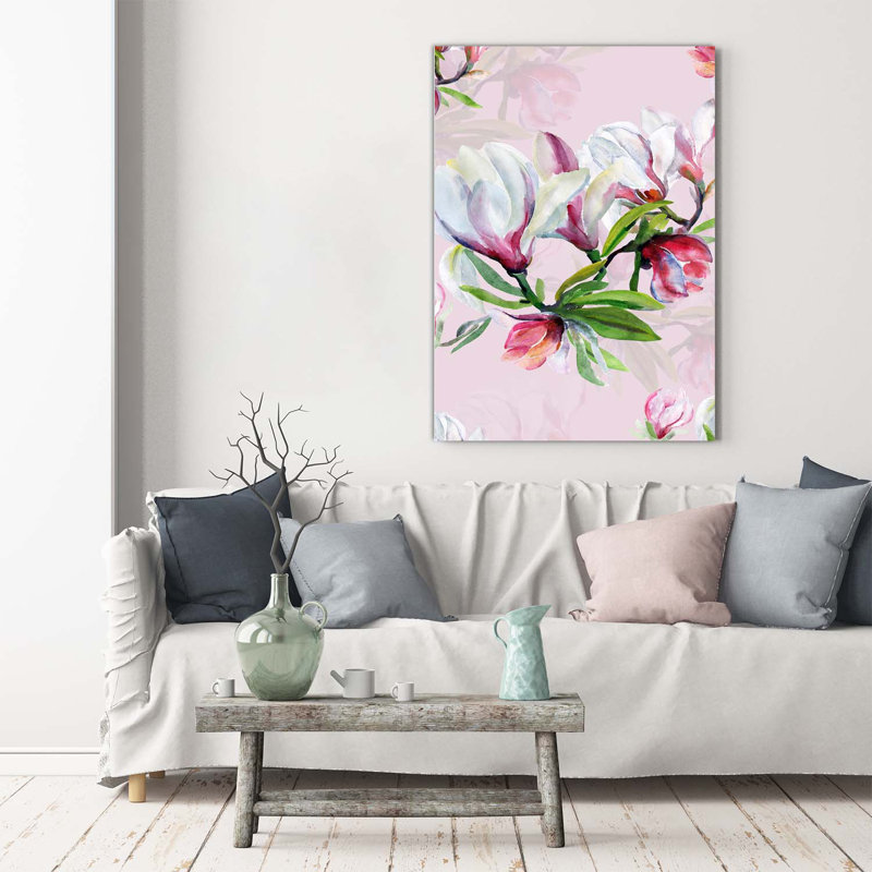 Magnolia - Wrapped Canvas Print