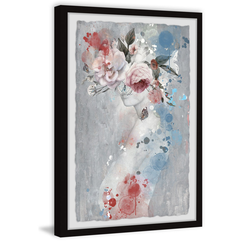 Darling Be Daring - Single Picture Frame Painting, 91cm H x 61cm W