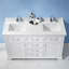 Ensemble de meuble-lavabo double 60 po Larry-422623380