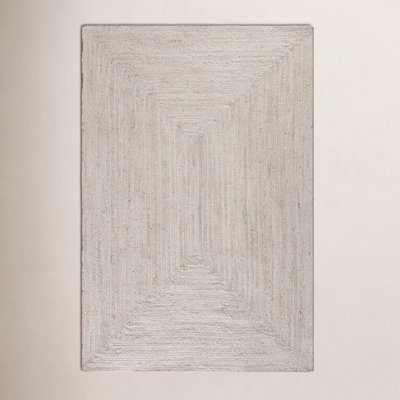 Gage Ivory Hand-Braided Jute Rug