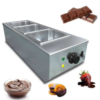 Chocolate Tempering Machine, Chocolate Melting Pot with Lid and Temperature Limiter,Electric Chocolate Melting Pot for Milk Coffee Cheese