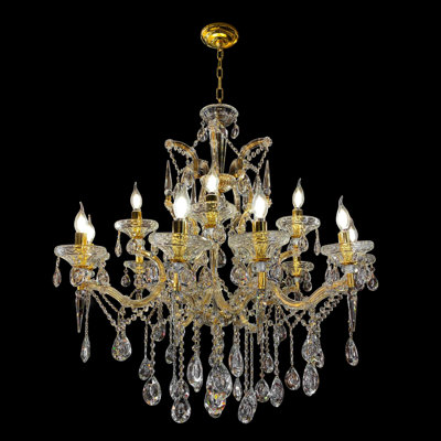 Lustre en cristal Maria Theresa 15 lumières
