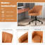 Chaise de bureau moderne avec dossier incurvé et accoudoirs confortables