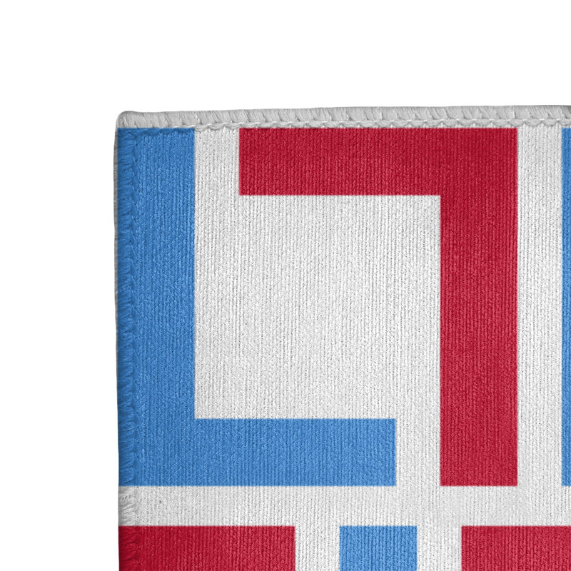 Geometric Indoor Rug, Rectangle 3' x 5'