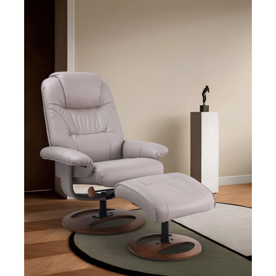 Upholstered Swivel Recliner