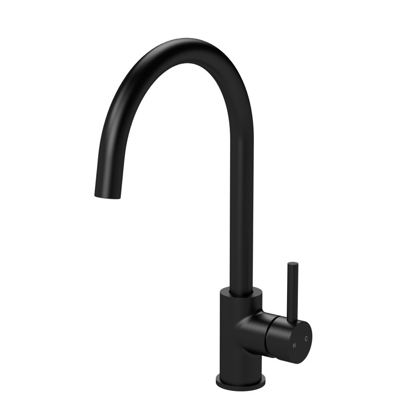 Nuie Kitchen Tap, Matt Black