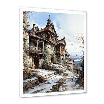 " Vineyard Winter Scenery II "