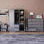 3 Piece Bedroom Set (2 Drawer Bedside Chest, 8 Drawer Chest, 3 Door 2 Drawer Wardrobe), (100% FSC)-1293799008