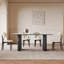 French retro table and chair combination-108364356