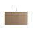 Hood-5N 36.00 In. W X 19.80 In. D X 20.00 In. H  Wall Mounting Bath Vanity In Natural Wood With White Single Sink