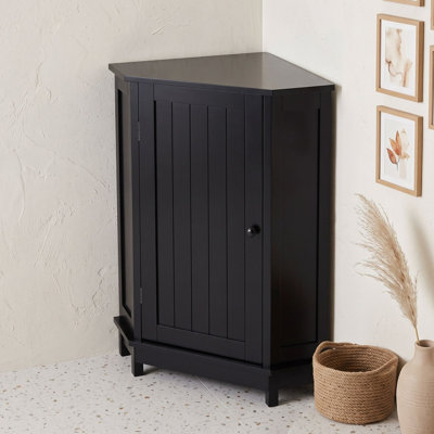 Armoire de rangement de salle de bain avec tablettes ajustables