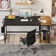 Myra 47" W Home Office Computer Writing Study Desk with Storage Shelves