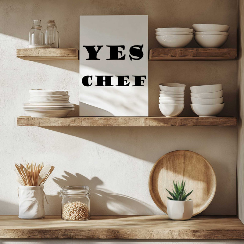 Toile tendue par Yes Chef, H 18 po x l 12 po