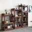 39.6cm W Solid Wood Standard Bookcase-847618295