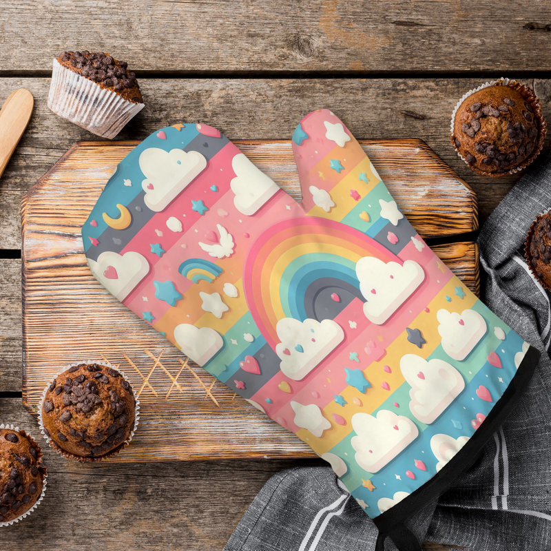 Sergé de coton Whispering Rainbow Oven