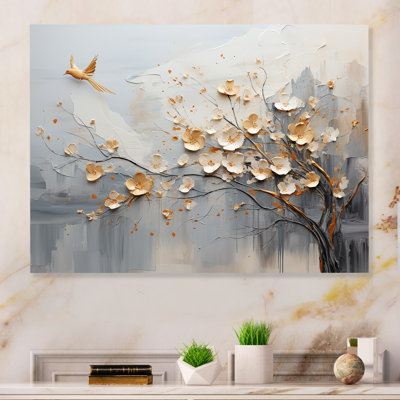 - Impression d'art mural abstrait en métal