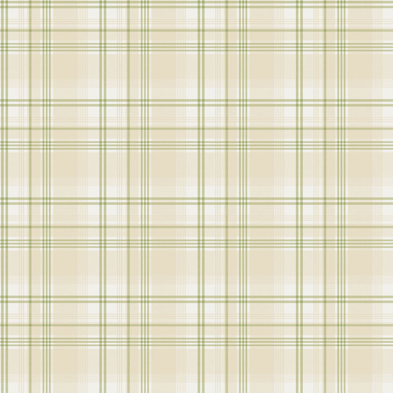 Posey 10m x 53cm Matte Paste the Wall Wallpaper Roll, Beige/Green