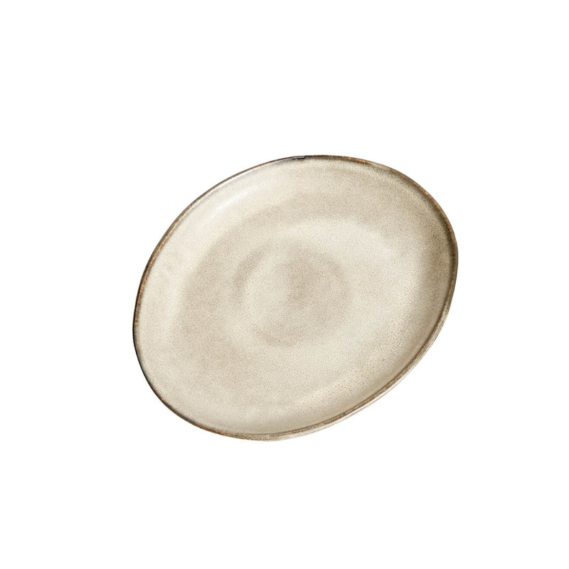 Hiltonia Mame 6.85" Appetizer Plate, Oyster