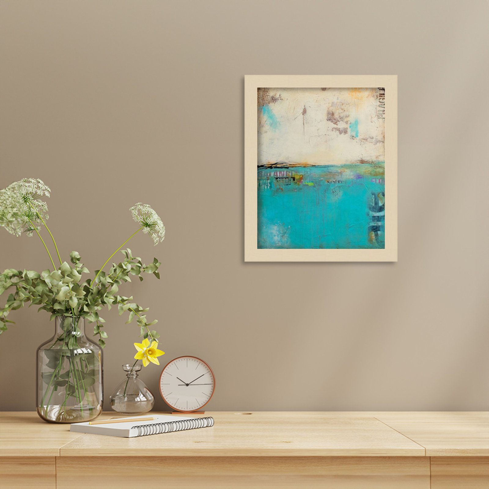 Urban Edge Print by Erin Ashley, Brown, 13" H x 11" W