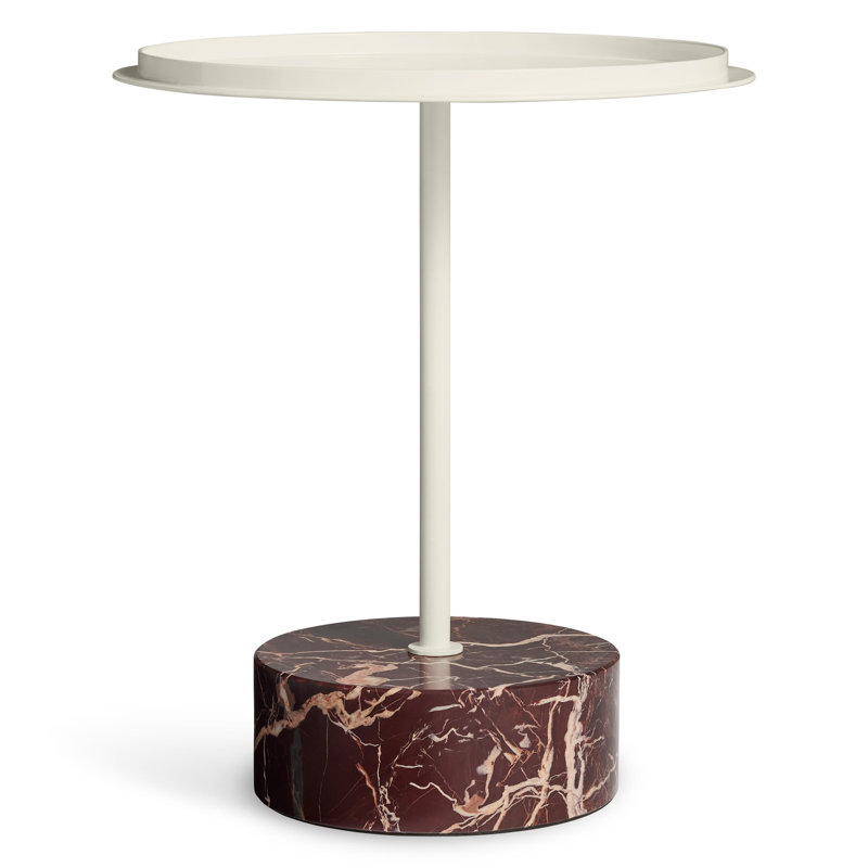 Chit Chat End Table, Putty, Cherry