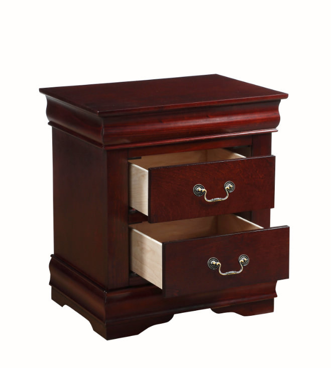 Philippe III Finish Nightstand, Cherry