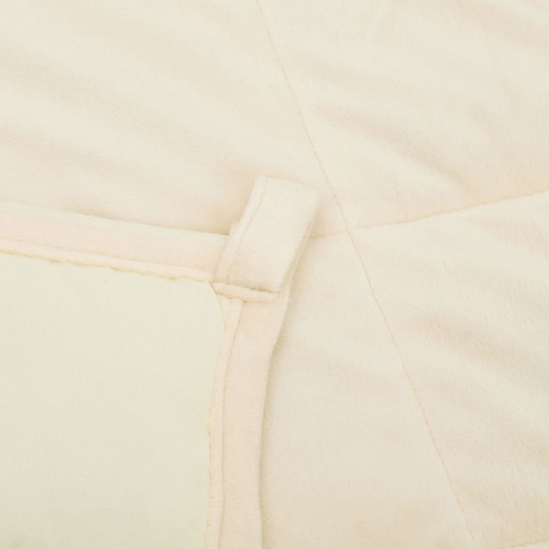 Abderahmane Throw Blanket, 200 W x 200 L, Light Cream