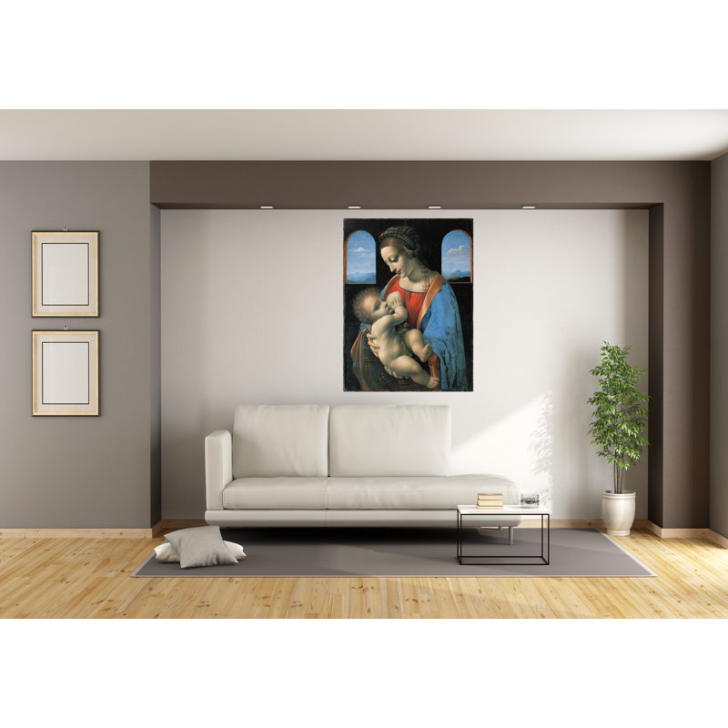 Madonna Litta by Leonardo Da Vinci - Wrapped Canvas Print, 127cm H x 101cm W