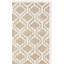Tapis beige à motif géométrique Ammundsen-289349883