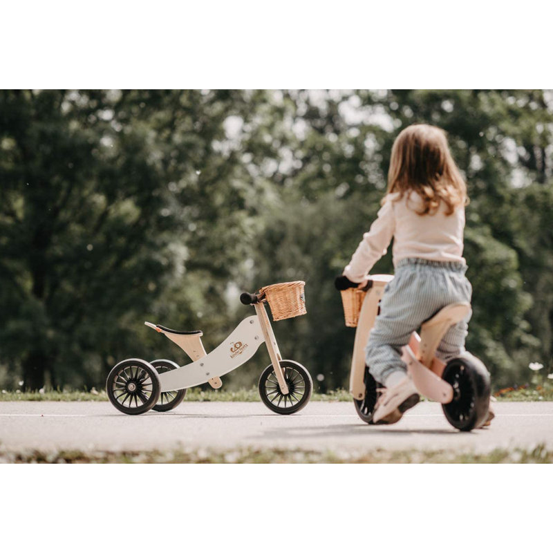 Kinderfeets Pedal Ride On, White