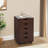 5 Drawer Chest File Cabinet, Wooden Storage Filing Cabinet with Wheels, Office File Cabinet, Office Alex Drawers for File storage-2010742213