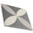 Twenties 8" x 8" Ceramic Patterned Wall & Floor Tile
