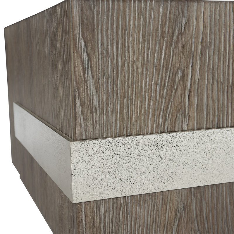 Ellis Solid Wood Top Single Coffee Table