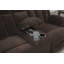 Causeuse inclinable électrique avec console Valente