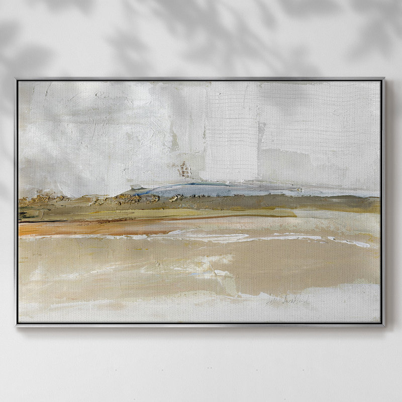 Golden Hour, reproduction sur toile encadrée, Argent, H 25 po x l 37 po x P 2 po