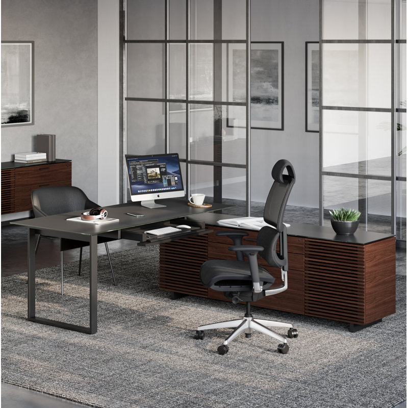 Corridor Writing Desk, Chocolate Stained Walnut