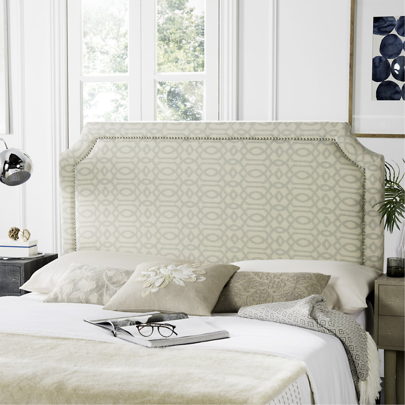 Alon Upholstered Headboard, Off-White