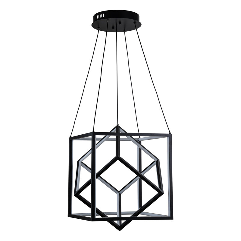 Luminaire suspendu carré / rectangulaire à DEL Kayten