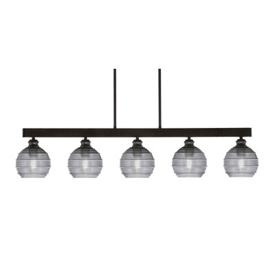 Edge 5 Light Bar With 6" Glass